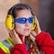 Bison Life Keystone, Safety Glasses, Anti-Scratch, Assorted: Green, Pink, Blue, Gray, Yellow, Black Lens BL-KSSG1-CLBT-ADP-12 - alternate 2